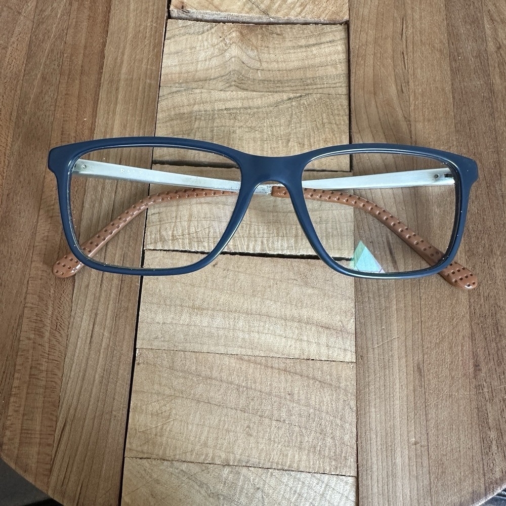 Ralph Lauren Eyeglasses Frames Only RL 6133 5465 Blue Brushed Aluminum 54-17-145